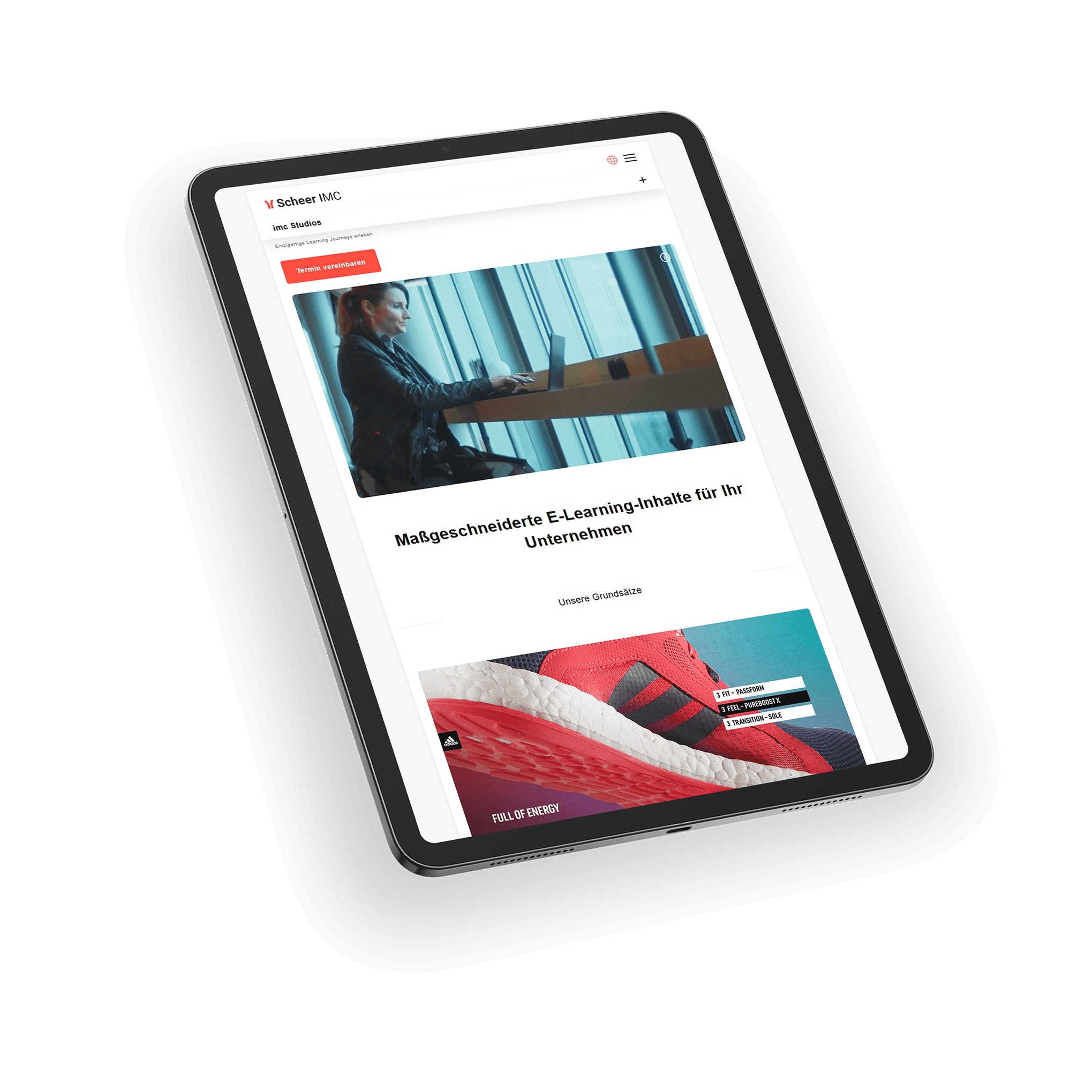 IMC E-Learning – Keyvisual